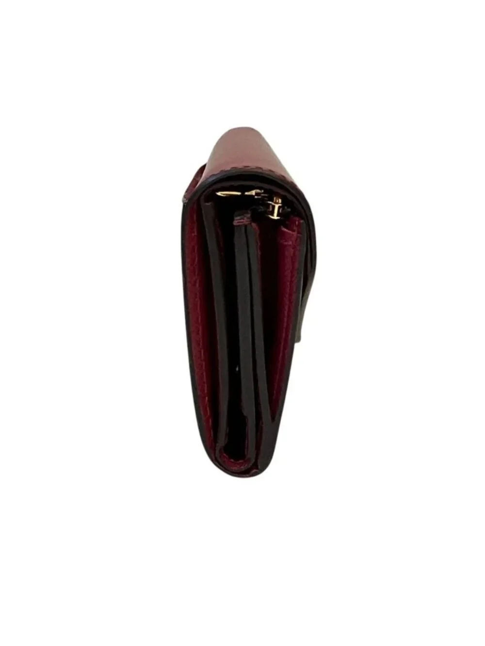 Louis Vuitton Portefeuille Zoe Monogram Compact Wallet Fuchsia Brown
